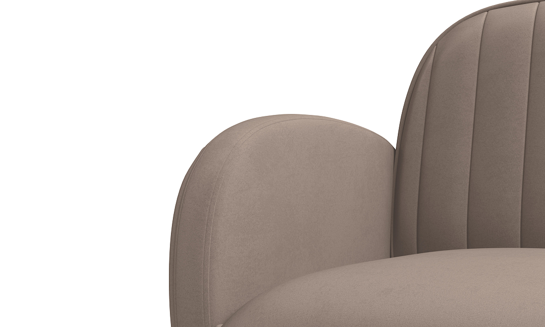 Флеминг Ф / Кресло велюр fresh хумус